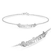 Best Friend Silver Bracelet BRS-43